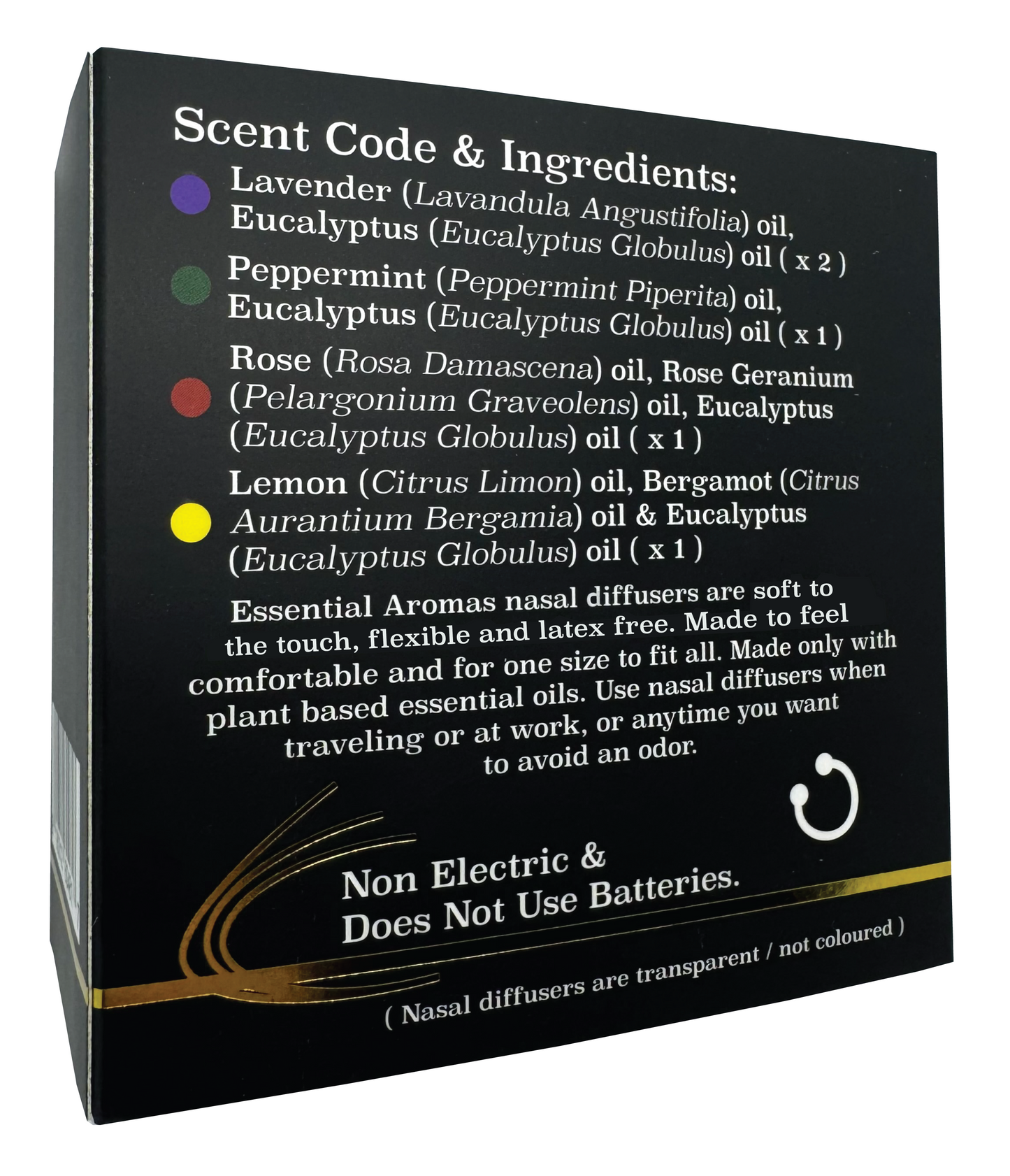 Essential Oil Nasal Ring Diffuser