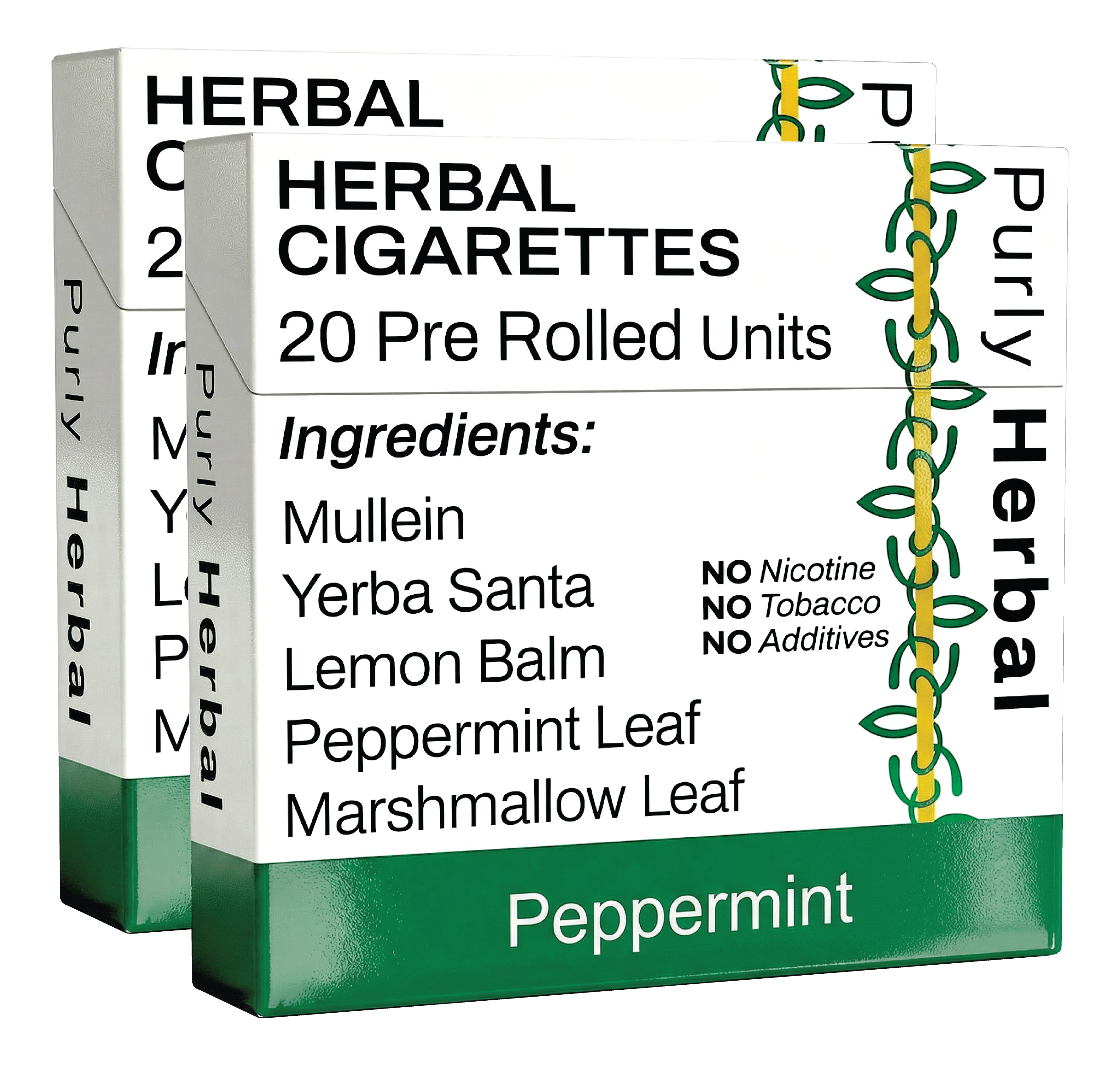 Peppermint Herbal Cigarettes Purly Herbal Cigarettes Peppermint Herbal Cigarettes Purly Herbal Cigarettes