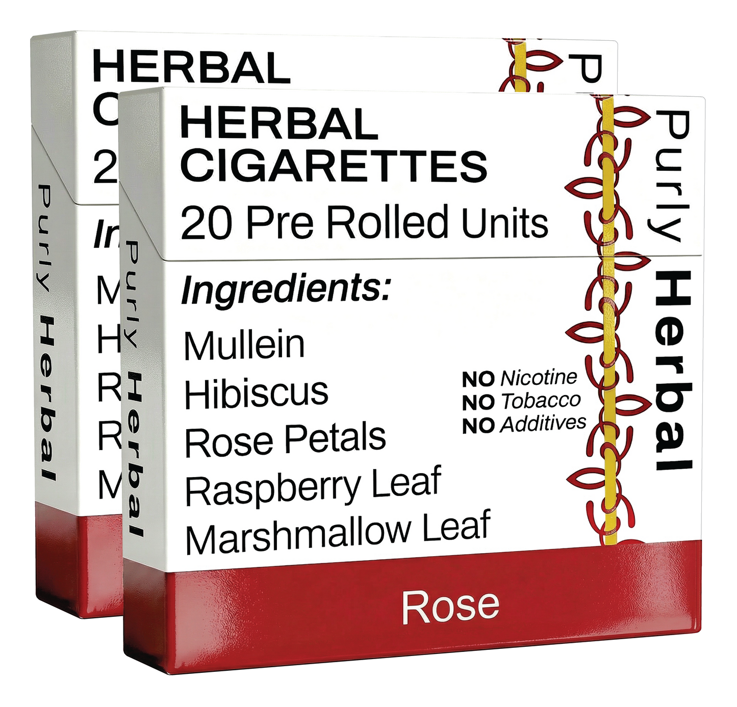 Rose Herbal Cigarettes